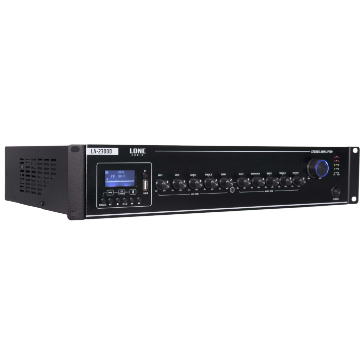 Amplificateur mélangeur class D stéréo 2 x 120W en 4 ohms