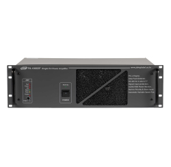 Amplificador de potencia en linea de 100V con 1 canal de DC24V y 1 entrada prioritaria