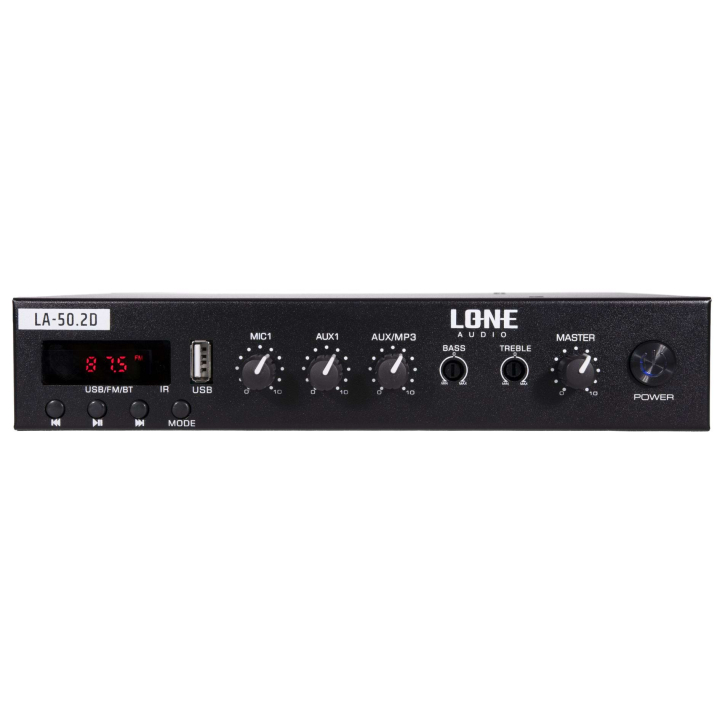 240W low impedance stereo amplifier