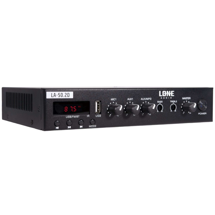 240W low impedance stereo amplifier