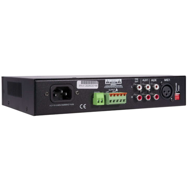 240W low impedance stereo amplifier