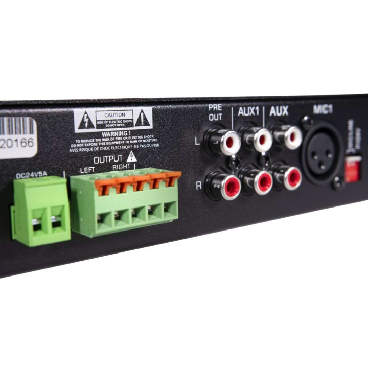 240W low impedance stereo amplifier