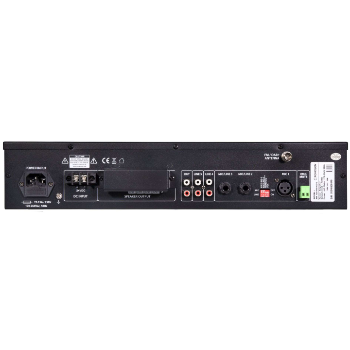 Amplificateur – préamplificateur test