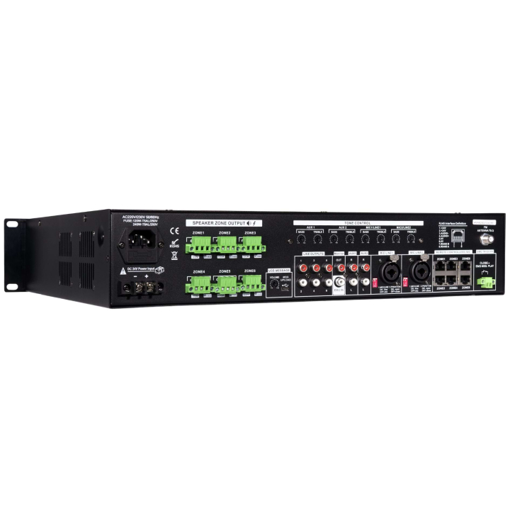 AMX-120 - Amplificateur-matriciel 6 x 120 W RMS