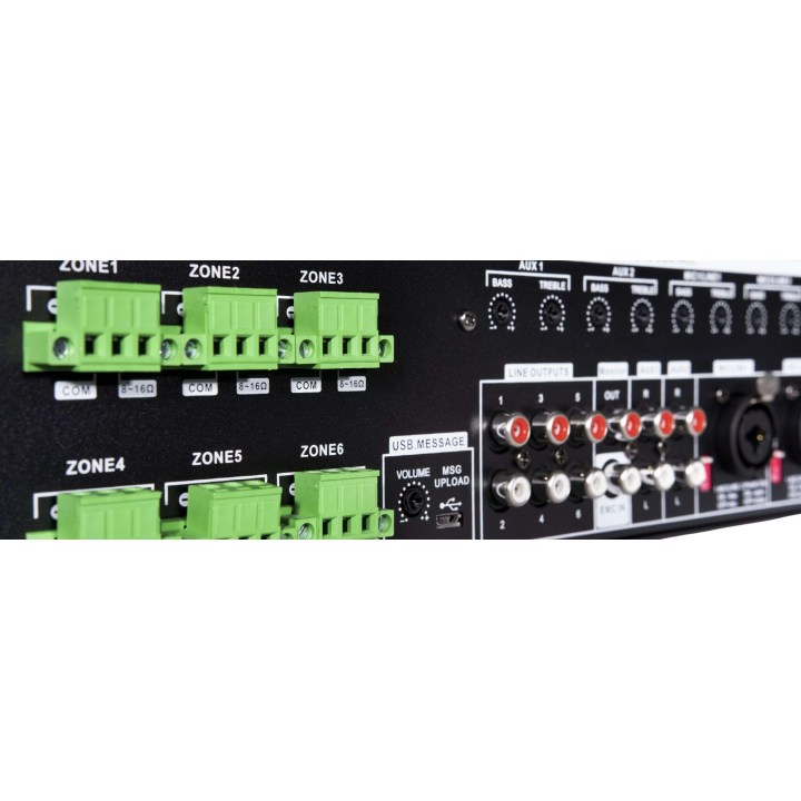 AMX-120 - Amplificateur-matriciel 6 x 120 W RMS