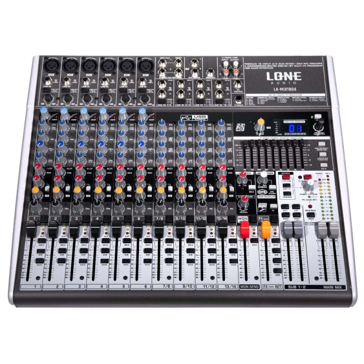 16 channel multimedia mixer