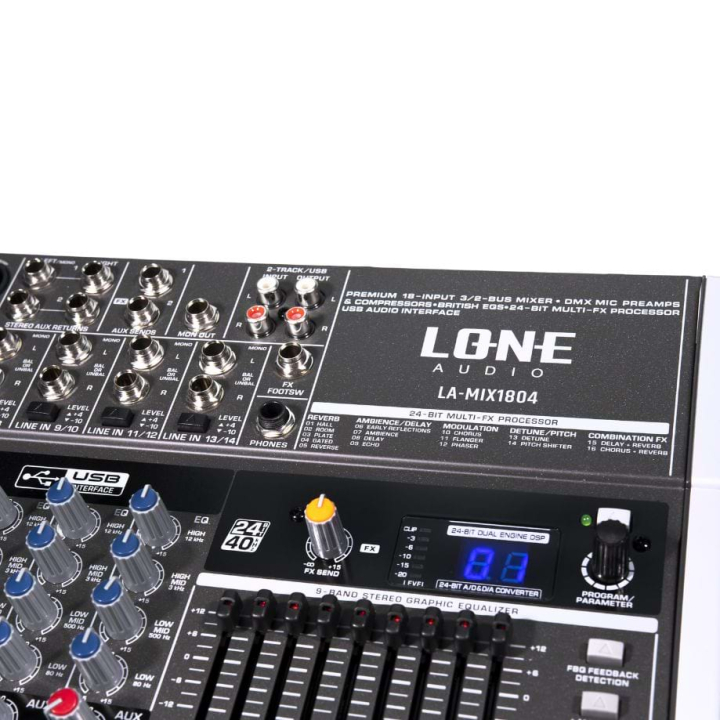 16 channel multimedia mixer