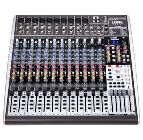 Mezclador multimedia de 16 canales