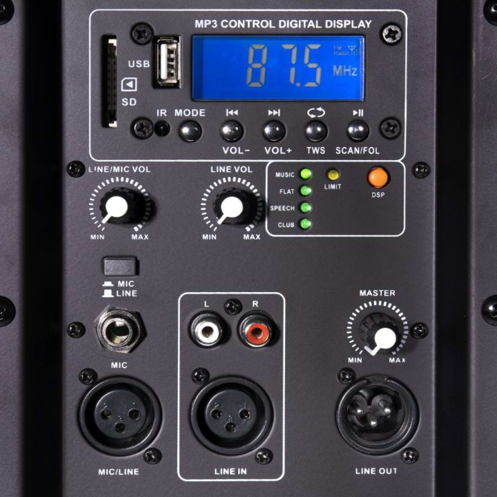 Enceinte 2 voies bass-réflex