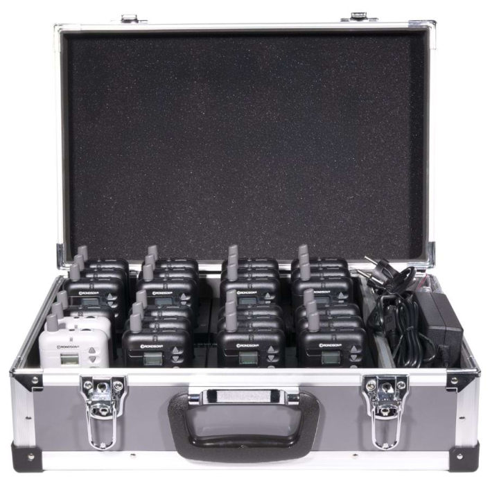 WT-300 - boitier émetteur pour guide ou animateur - Valise