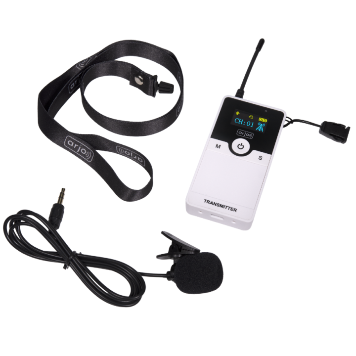 Pack radioguide WT-200 con valigia di ricarica 1 trasmettitore e 11 ricevitori