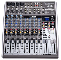 12 channel multimedia mixer