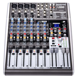 LA-MIX1204 - Table de mixage multimédia 12 canaux - Face avant