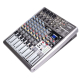 Mezclador amplificado 8 canales electrónicos,  Bluetooth