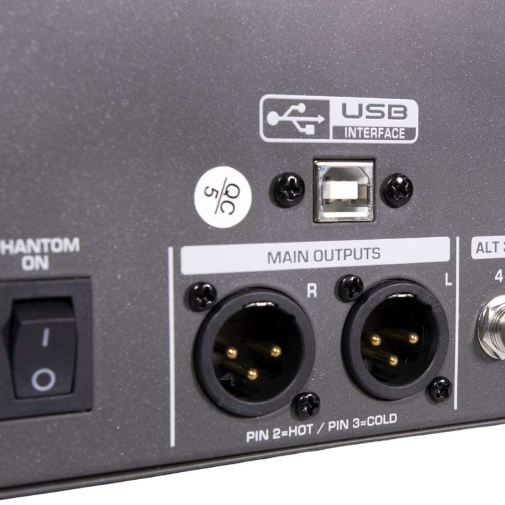 8 channel audio mixer rack