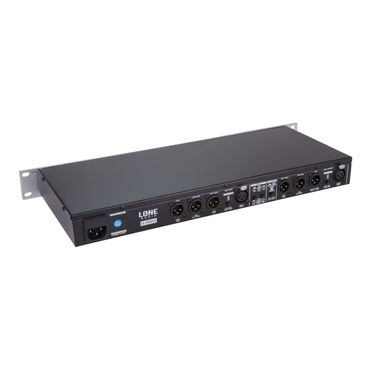2-way stereo or 3-way mono sound processor