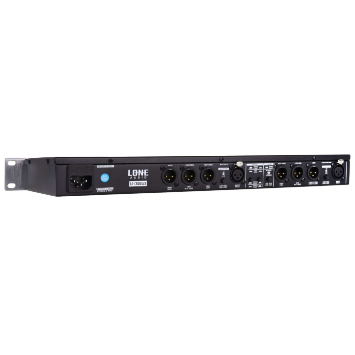 2-way stereo or 3-way mono sound processor