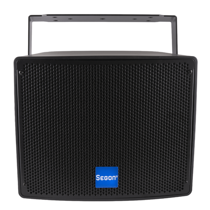 JS-FWT08N - Enceintes compactes IP66 en 2 voies coaxiales 150W noire - Face avant grille