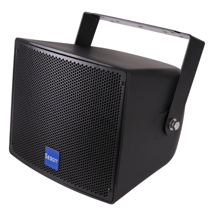 JS-FWT08N - Enceintes compactes IP66 en 2 voies coaxiales 150W noire - Face avant