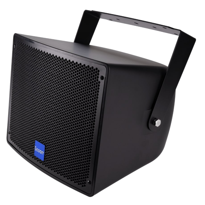 Compact IP66 2-way coaxial 200W black speakers
