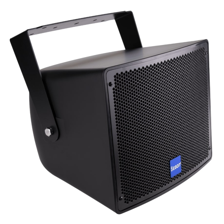 Compact IP66 2-way coaxial 200W black speakers