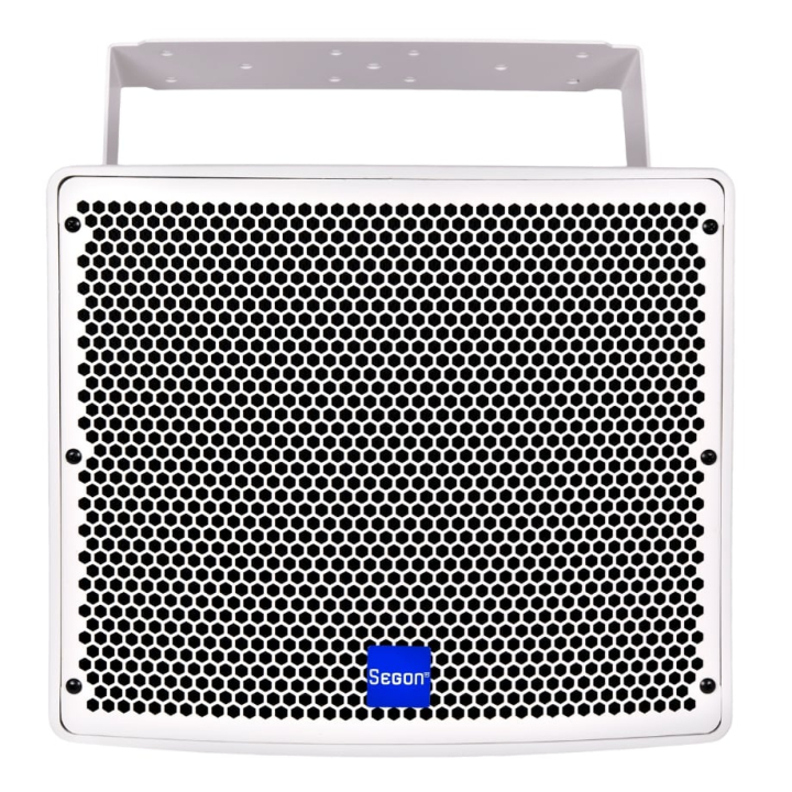 Compact IP66 2-way coaxial 300W white speakers