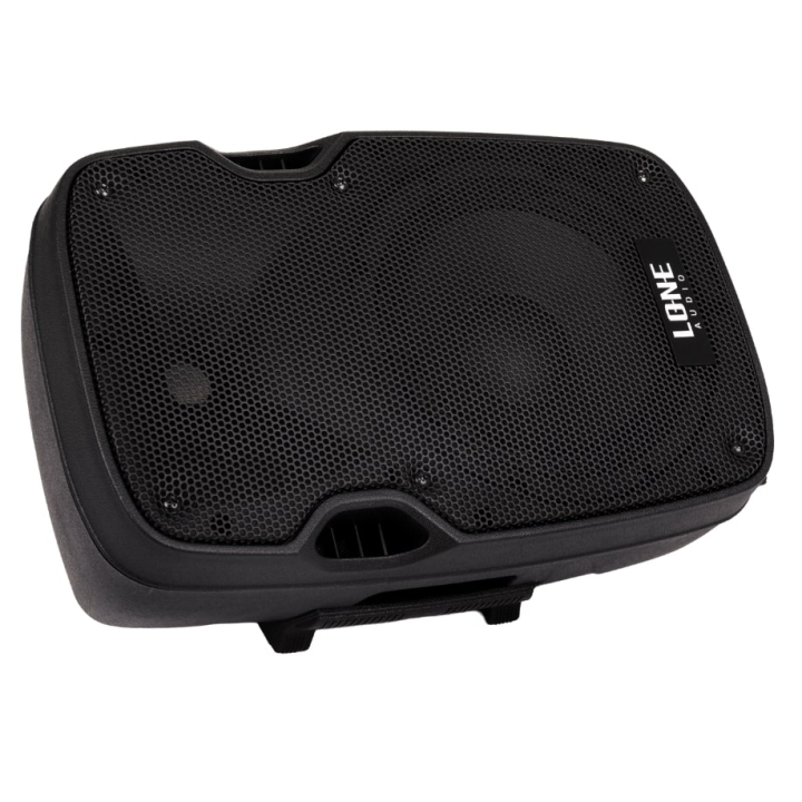 LA-08A - Enceinte amplifiée portable 120W avec 2 micro UHF - USB/SD/MP3/BLUETOOTH - Face avant allongée