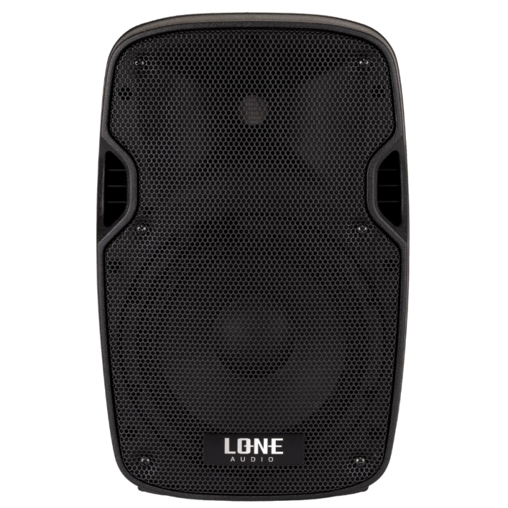 120W portable powered speaker with 2 UHF microphones - USB/SD/MP3/BLUETOOTH