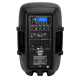 Altoparlante amplificato portatile da 120W con 2 microfoni UHF - USB/SD/MP3/BLUETOOTH