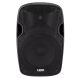 160W portable powered speaker with 2 UHF microphones - USB/SD/MP3/BLUETOOTH