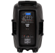 Altavoz amplificado portátil de 240 W con 2 micrófonos UHF - USB/SD/MP3/BLUETOOTH