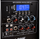 Altoparlante amplificato portatile da 240W con 2 microfoni UHF - USB/SD/MP3/BLUETOOTH