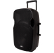 LA-15A - Enceinte amplifiée portable 480W avec 2 micro UHF - USB/SD/MP3/BLUETOOTH - Face avant coté gauche