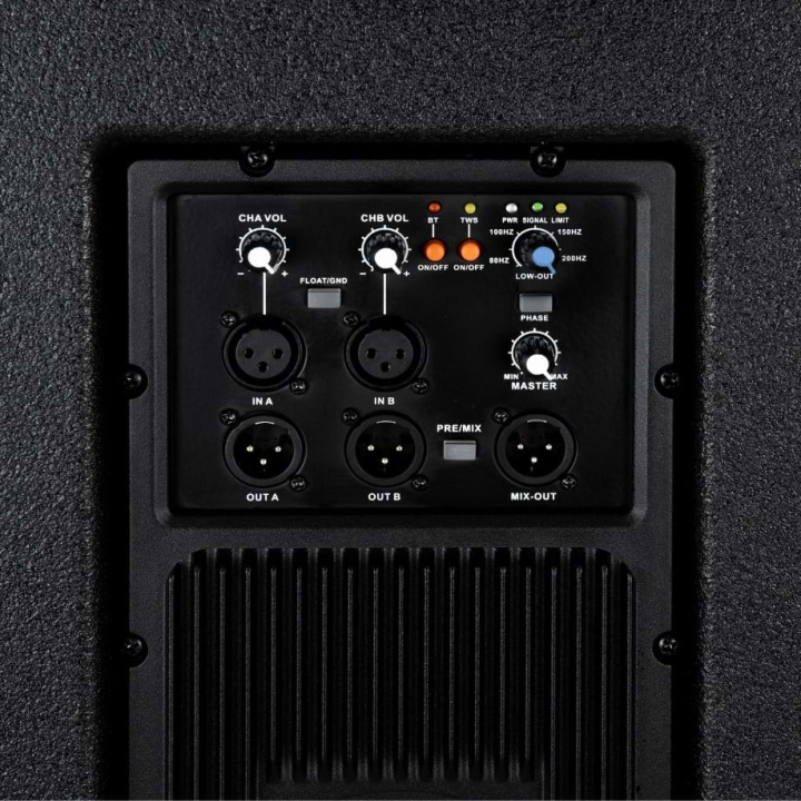 Altavoz de subgraves (Subwoofer) activo clase D de 120W