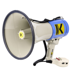 Megafono professionale / Altoparlante 60W con porta USB, SD e ingresso AUX