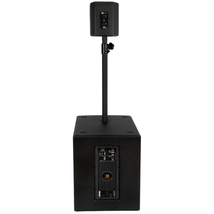 1600W amplified subwoofer/speaker system