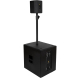 Sistema amplificato subwoofer/altoparlante da 1600 W
