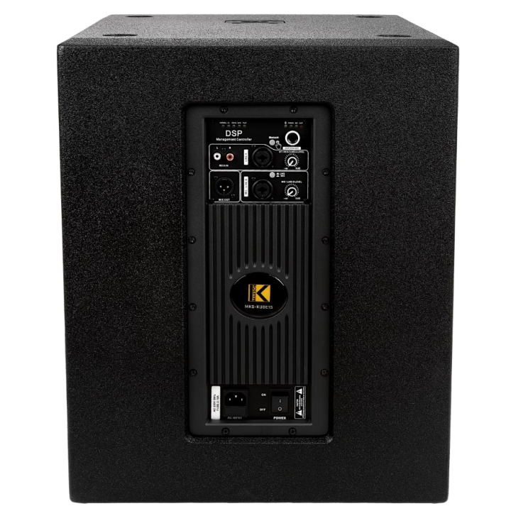 MKS KUBE 15 - Système amplifié Subwoofer/enceinte de 1600W