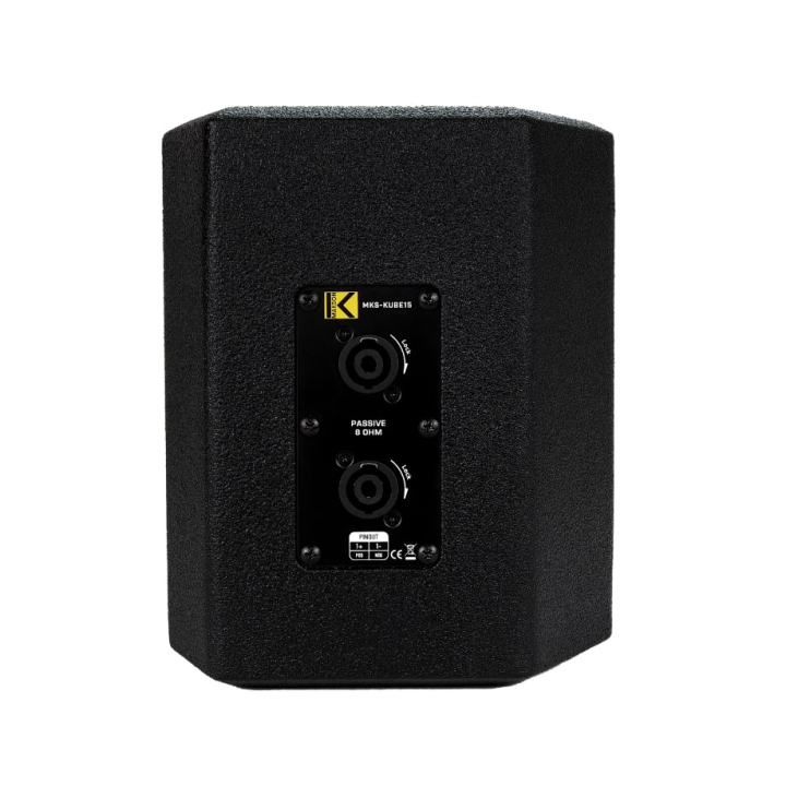 MKS KUBE 15 - Système amplifié Subwoofer/enceinte de 1600W