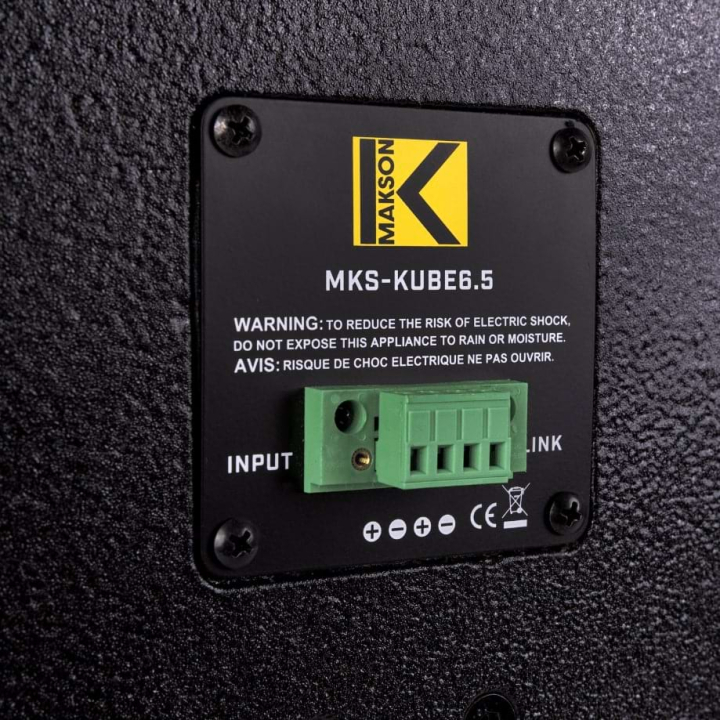 MKS KUBE 6.5 - Enceinte murale 400W