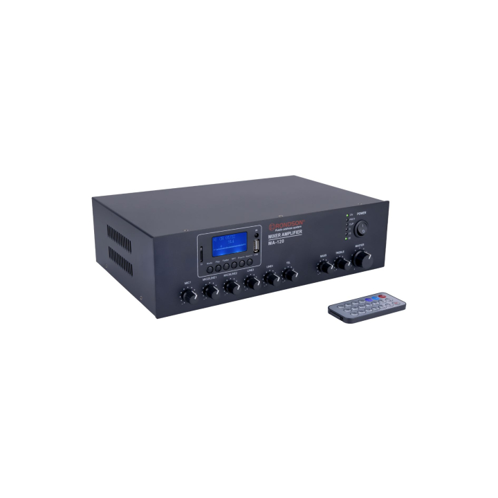 MA-120 Amplificateur mélangeur multimédia 120W en 100V