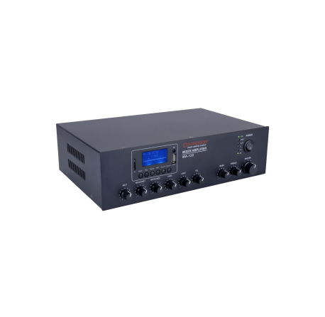 MA-120 Amplificateur mélangeur multimédia 120W en 100V