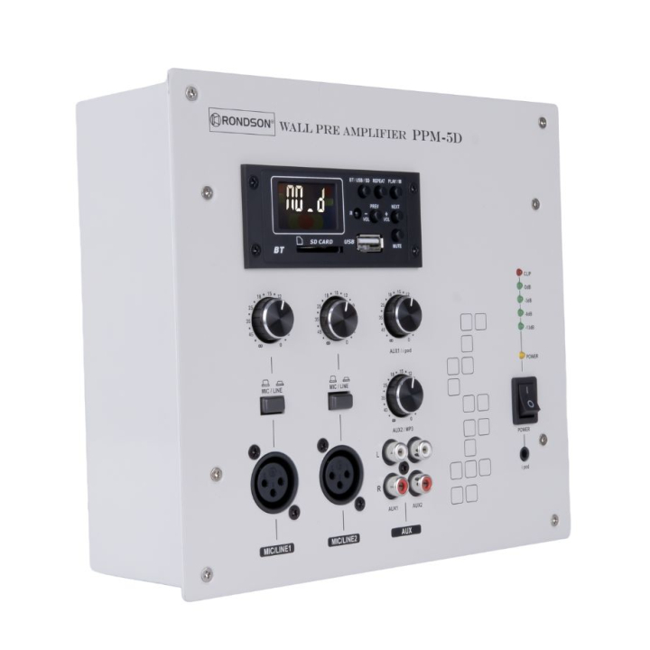 5-input wall preamplifier