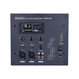 PPM-5DN Préamplificateur mural noir digital multimédia