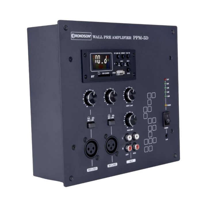 5-input wall preamplifier