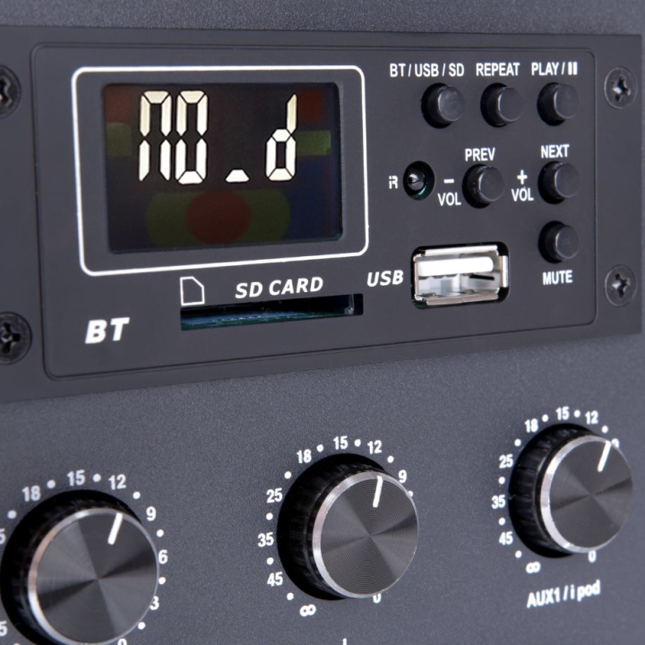 PPM-5DN Préamplificateur mural noir digital multimédia