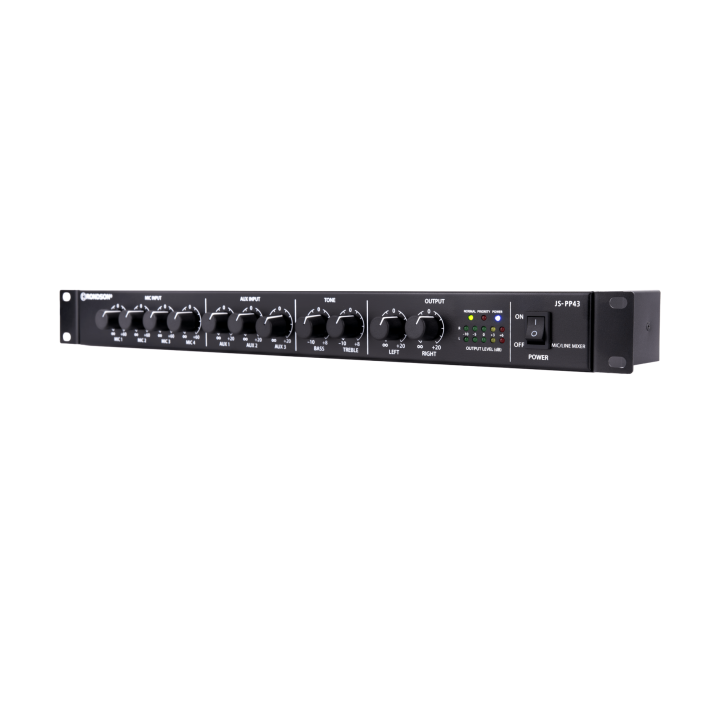Mixing preamplifier 9 Mic / Line inputs