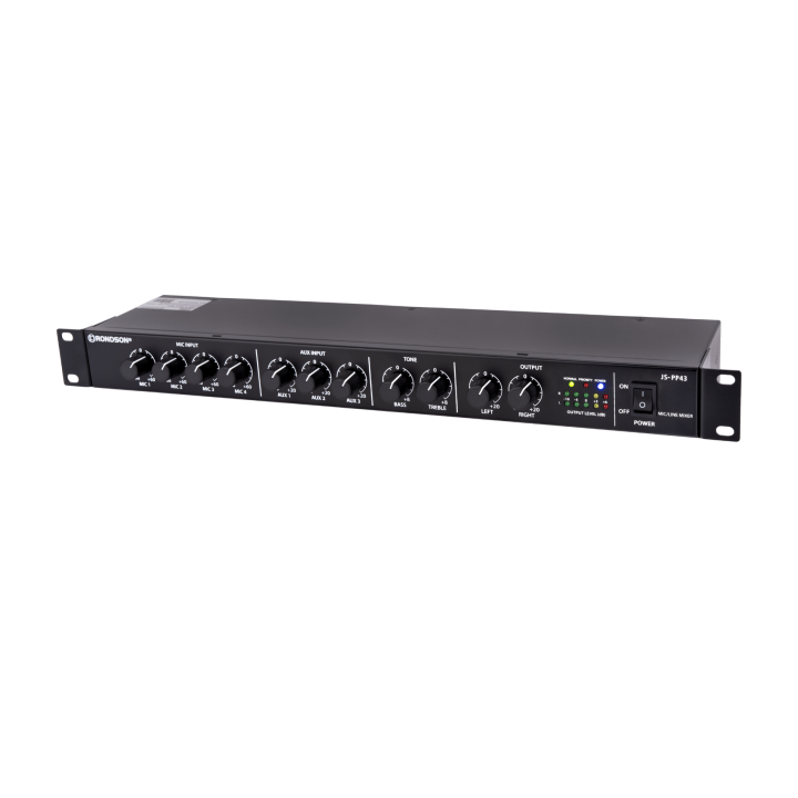 Mixing preamplifier 9 Mic / Line inputs