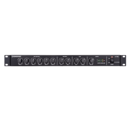 Preamplificador mezclador con 9 entradas Micrófono / Linea