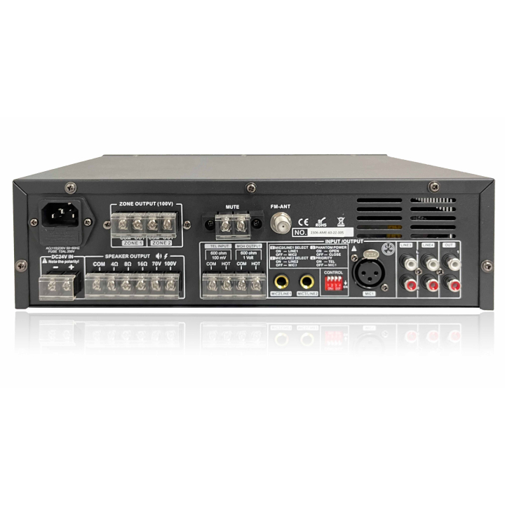 5-zone amplifiers preamplifiers with MP3 CD, TUNER and USB audio source